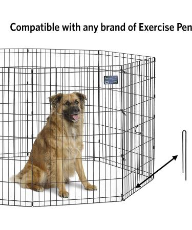 MidWest Homes for Pets Exercise Pen Ground Stakes Secure Your Pet's Play Area - Buy Online on GoSupps.com