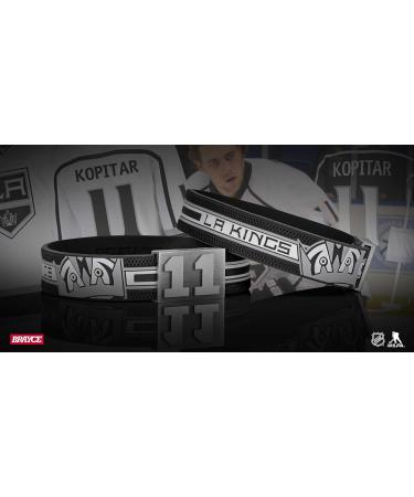 Brayce LA Kings Bracelet with Custom Jersey Number 00-99 | NHL Los Angeles Hockey Gear - Buy Online on GoSupps.com