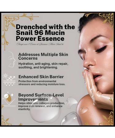 Snail Mucin Sheet Mask | 96% Essence for Skin Repair & Hydration | Korean Skincare | UVA/UVB Protection | Not Tested on Animals - Buy Online on GoSupps.com