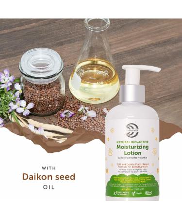 Thera Wise Natural Bio-Active Moisturizing Lotion | 99.6% Plant-Based Formula for Sensitive Skin | Gentle & Protective Skin Microbiome Care | 200ml - Buy Online on GoSupps.com