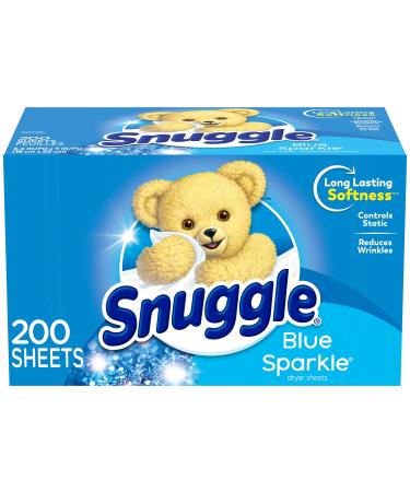 Snuggle Fabric Softener Sheets - Blue Sparkle - 200 ct 200 Count
