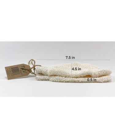 TXV Mart Natural Exfoliating Sisal Body Bath Gloves - Deeply Clean, Remove Dead Skin | Bathroom Shower Spa - 1 Pair - Buy Online on GoSupps.com