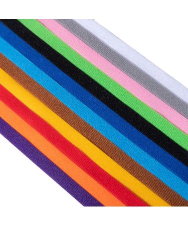 Smukdoo Puppy ID Collars 12PCS Assorted Colors Puppy Identification Collars Adjustable Puppy ID Bands for Pet - Buy Online on GoSupps.com