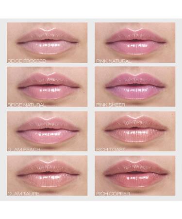 Woosh Beauty Spin-On Lip Gloss Glam Taupe - Vegan & Non-Sticky Formula with Shea Butter for Moisturized Lips - Buy Online on GoSupps.com