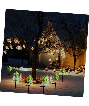 1pc Solar Light Floor Decor Outdoor Plants Artificial Plant Garden Decor Lights Garden Lights Tree Flickering Tree Lights Solar Lamp Ornament Ground Insert Lamp Garden Adornment (Green) - Buy Online on GoSupps.com