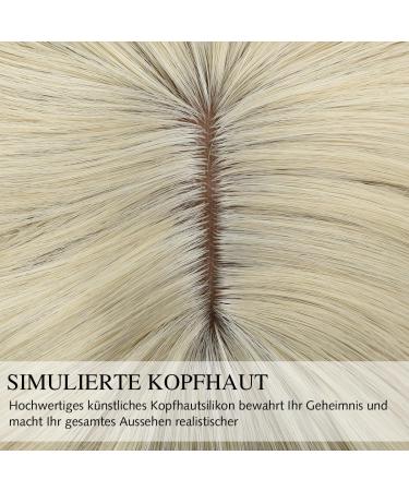 Parxitn Short Bob Wig with Ponytail - Natural Ombre Valentine Rosa Synthetic Hair | Colorful Curly Wigs for Daily Party Halloween & Cosplay - Buy Online on GoSupps.com