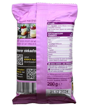 Buy Good & Cheap Fine Marzipan Paste - Pack of 12 (12 x 200g) | Premium Quality for Baking & Crafts - Buy Online on GoSupps.com