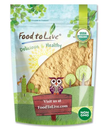 Food to Live Organic Maca Powder 4 Ounces Gelatinized Non-GMO Kosher Vegan Bulk 4 Ounce (Pack of 1)