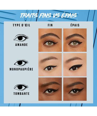  Maybelline Maybelline New-York - Set of 4 Ultra-Precise Eyeliners - Precision Tip - 24H Hold - No Transfer - Hyper Precise Eyeliner - Shades: 701 Matte Onyx 710 Forest Brown 720 Cobalt 730 Emerald - Buy Online on GoSupps.com