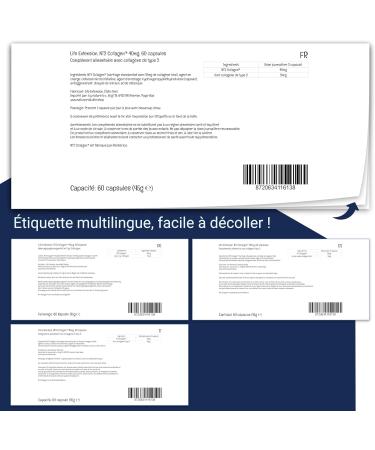 Life Extension NT2 Collagen Type 2 Collagen 60 Capsules Gluten Free Soy Free Non-GMO - Buy Online on GoSupps.com