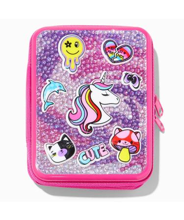 Claires Y2K Unicorn Pink Bling Makeup Set for Girls - Hot Pink Glam Kit - Buy Online on GoSupps.com