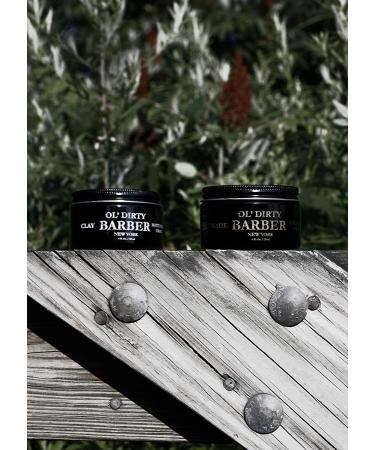 OL' DIRTY BARBER Styling Clay for Men - Strong Hold Matte Finish | Long Lasting Water-Based Hair Clay - Buy Online on GoSupps.com