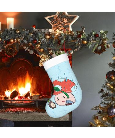 YYHHAOFA Sunflower Seeds and Mushroom Prints Christmas Decorative Stockings : Soft Light and Tactile Suitable for Christmas Holiday Party - Buy Online on GoSupps.com