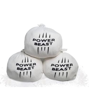Power Beast 3x Chalk Balls 60gr Magnesium chalk climbing chalk boulders climbing fitness crossfit gym gymnastics pole dance calisthenics weightlifting pole dance. - Buy Online on GoSupps.com