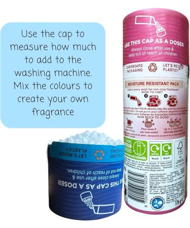 Lenor in Wash Scent Boosters Beads Spring Awakening Lavender Camomile & Desert Rose 176g each bundled with 5xOrganza Bags & Top Tips Guide - Buy Online on GoSupps.com