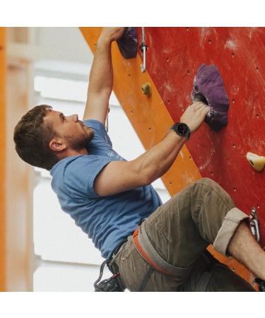 Buy Lanqii 26mm Quickfit Silicone Bracelet - Compatible with Garmin Fenix 7X Pro 6X 5X & Descent MK2 - Durable Black & Gray Sport Band - Buy Online on GoSupps.com