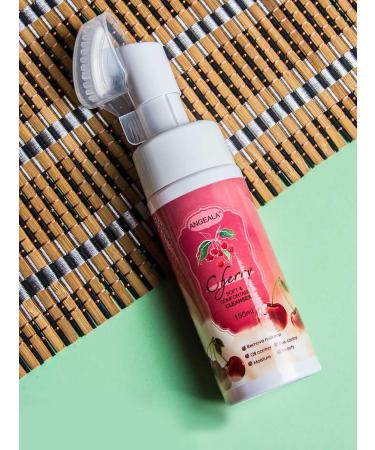 STYLE TREE Keratinequeen ANGEALA Cherry Soft and Comfortable Cleanser Foaming Face Wash Makeup Remover 150ml - Buy Online on GoSupps.com
