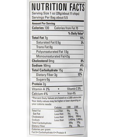 Way Better Snacks Multi Grain Tortilla Chips - 5.5 oz - Healthy Snack Option - Buy Online on GoSupps.com