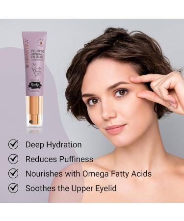 Plumping Mineral Eye Cream with Rose Hip Fruit Oil - Hydrate & Revitalize Your Eyes | International Shipping - Buy Online on GoSupps.com