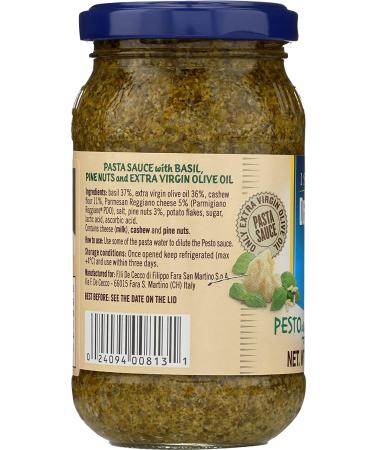 De Cecco Pasta Pesto Sauce 7 oz - Authentic Italian Flavor | Buy Online - Buy Online on GoSupps.com