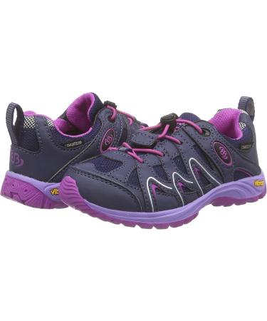 Br tting Girls Vision Low Kids Trekking & Hiking Shoes - 28 EU Purple Pink | International Shipping Available - Buy Online on GoSupps.com
