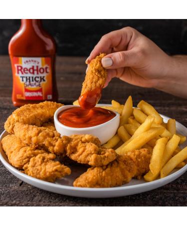 Frank's Redhot Hot Sauce Original Thick Sauce 354ml Buffalo BBQ 354 ml (Pack of 1) - Buy Online on GoSupps.com