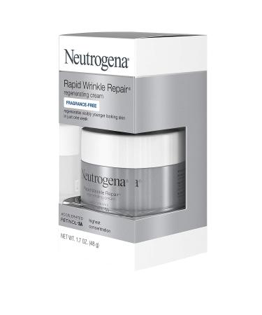 Neutrogena Rapid Wrinkle Repair Cream 1.7 oz Fragrance-Free (50ml) - 2 Pack - Buy Online on GoSupps.com
