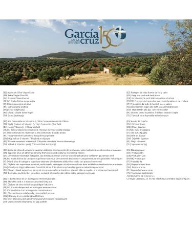 Buy Garc a de la Cruz Native Extra Olive Oil 2L - Premium Cooking Oil from Montes de Toledo Spain - Eco-Friendly PET Container - Buy Online on GoSupps.com