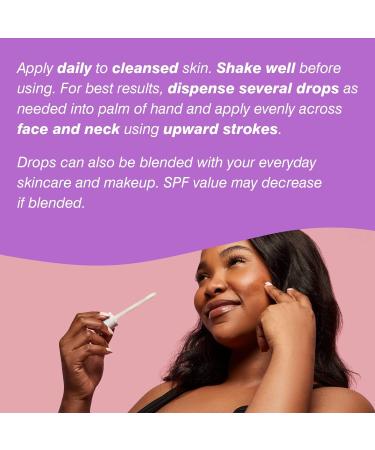 Buy COOLA Classic Full Spectrum Sun Silk Drops SPF 30 - 30 ml | Best Face Sunscreen for International Shipping - Buy Online on GoSupps.com
