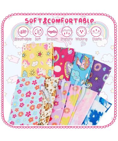 Juexica 12-Piece Wide Headbands for Girls - Cute Elastic Butterfly Unicorn Tie Dye Floral Hair Bands - No Slip Soft Stretch Headbands - Kids Princess Hair Accessories for Sports and Yoga - Buy Online on GoSupps.com