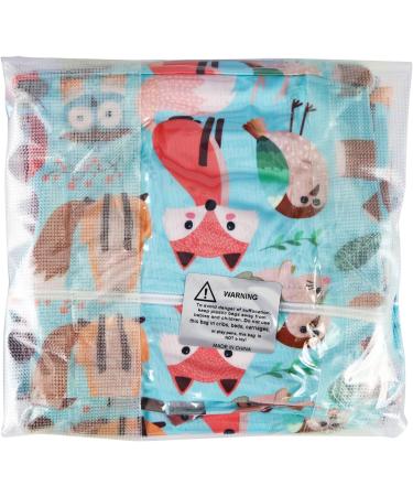 Ceekii Wet & Dry Wrap Pockets - 3-Pack Washable Travel Bags Waterproof Reusable Baby Beach/Pool Sports Bag with Zip Pocket - Light Green - Buy Online on GoSupps.com