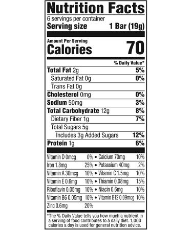 Plum Organics Mighty Snack Bars Tots Pumpkin Banana 6 Bars 0.67 oz (19 g) Each - Buy Online on GoSupps.com