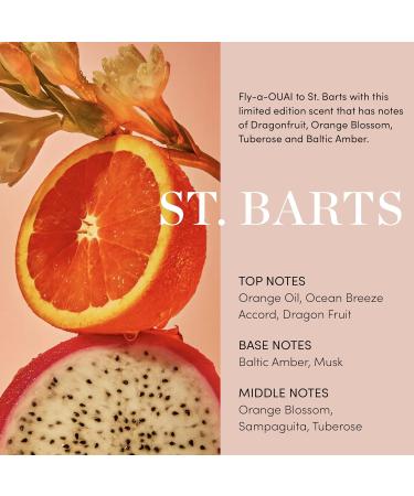 OUAI St. Barts Hair & Body Gift Set - Tropical-Scented Body Care for Women & Men - Includes Full Size Hydrating Body Cream & Travel Size Hair and Body Mist (2 Count) - Buy Online on GoSupps.com