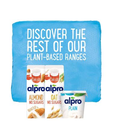 Alpro Protein Drink Natural UHT 8x1L | 100% Plant-Based Lactose-Free Low Sugar High Protein - Buy Online Worldwide - Buy Online on GoSupps.com