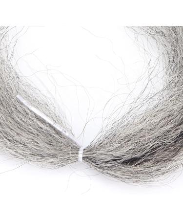 8g Reusable Fake Beard Mustache - Grey Simulation Film for Halloween Party Supplies - Buy Online on GoSupps.com