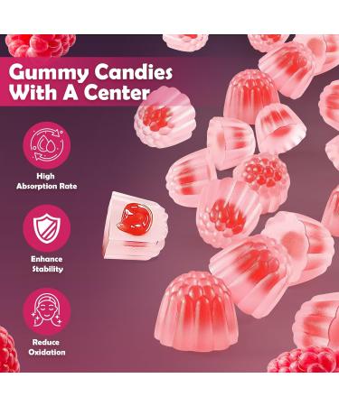 Soochic Potassium Citrate Gummies - 1200mg Chewable Potassium Supplement for Men & Women - Supports Leg Cramps & Muscle Health - Vegan Gluten Free Sugar Free - Raspberry Flavor (60 Count) - Buy Online on GoSupps.com