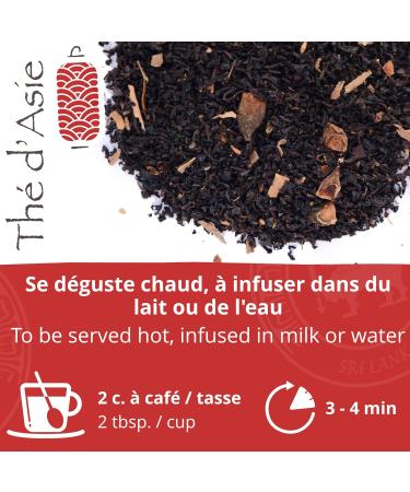  Khla Khla - Organic Chai Tea for Chai Latte - 100g Loose Leaf Tea Bag - Black Chai Masala - Spicy Ceylon Organic - Dried Leaves - Tea - Buy Online on GoSupps.com