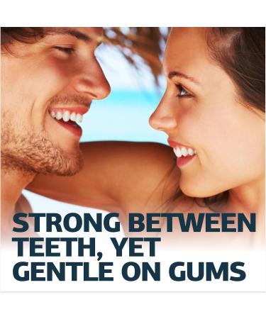 Strong Dental Floss for Deep Cleaning | Shred Resistant Dental Floss for Adults - 55 Yards - Buy Online on GoSupps.com