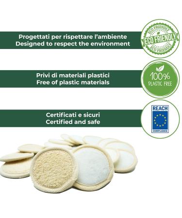 Shop Slimming Pads - 16 Reusable Bamboo Cotton Makeup Remover Pads with Travel & Laundry Bags | Eco-Friendly International Shipping - Buy Online on GoSupps.com