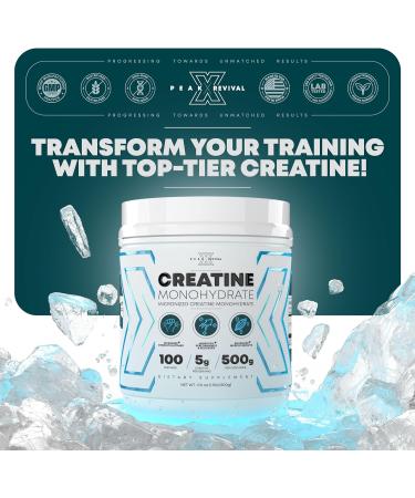 Performance Micronized Creatine Monohydrate Powder - 5000mg 100 Servings Unflavored Gluten Free Non-GMO Vegan - International Shipping Available - Buy Online on GoSupps.com