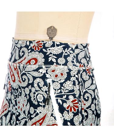 JACK SMITH Women's Athletic Skorts - Lightweight Active Skirts with Zip Pockets - Paisley Navy - Size Small - Buy Online on GoSupps.com