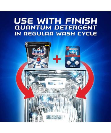 Finish In-Wash Dishwasher Cleaner - 12 Tablets | Powerful Cleaning Solution - Buy Online on GoSupps.com