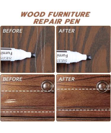 DEWEL Premium Furniture Touch Up Markers  12 Colors Wood Scratch Repair Markers Kit  Perfect Repair Tools for Stains  Wood Floors  Scratches  Tables  Bedposts - Buy Online on GoSupps.com