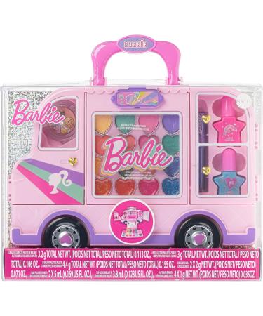 Barbie Car Makeup Kit for Girls - Washable Toy Makeup Set & Gift for Ages 6-12 | Pretend Play Fun - Buy Online on GoSupps.com