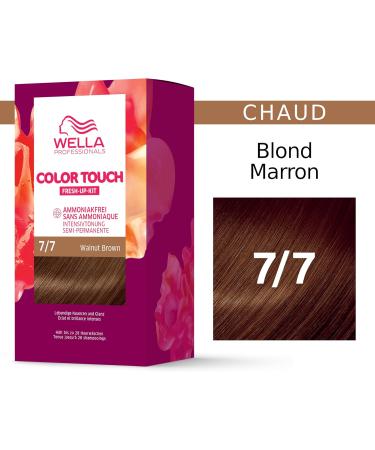 Color Touch Fresh-Up-Kit - Semi-Permanent Coloring Kit 7/7 Walnut Brown - Brown Blonde - Buy Online on GoSupps.com