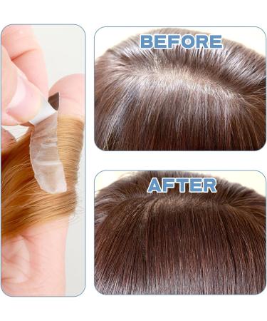 144Pcs Double Sided Hair Extension Tape Tabs - Waterproof Adhesive for Human Hair Wig Replacement - Black - Buy Online on GoSupps.com