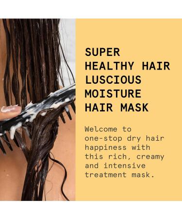 Super Healthy Hair Mask - Luscious Moisture for Hydrating Softening & Repairing Damaged Hair | International Shipping Available - Buy Online on GoSupps.com