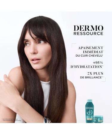 DESSANGE - Masque Cheveux Hydra-Apaisant Dermo Ressource - Formule Enrichie En Algues & Niacinamide Pure - Apaise & Hydrate - Cuir Chevelu Sensible & Cheveux D shydrat s - 280ml - Buy Online on GoSupps.com