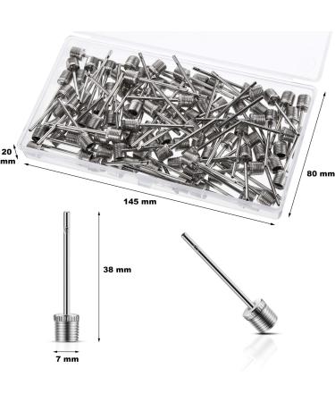 100 Pack Basketball Pump Needles - Inflation Needles for Sports Balls - With Storage Box - Buy Online on GoSupps.com