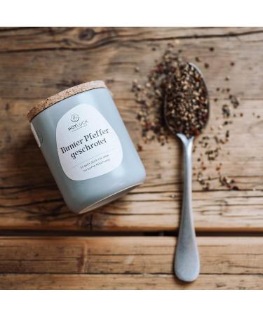 Potluck Colorful Crushed Pepper Spice Mix | 75g Vegan & Gluten-Free | Natural Ingredients in Ceramic Pot - International Shipping - Buy Online on GoSupps.com
